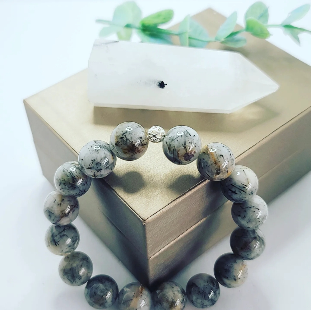 Rutilated Quartz bracelet